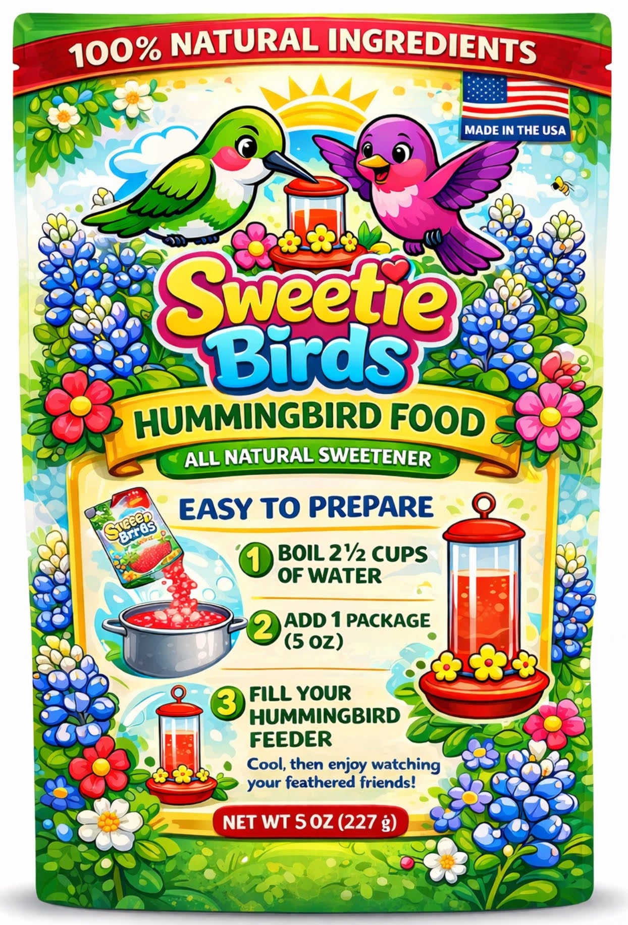 Hummingbird Nectar Mix 5 oz.